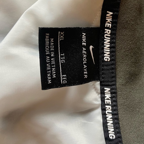 Nike Mens AeroLayer Insulated Running Jacket Size XXL BV4874-355 Sequoia Green - Picture 6 of 9